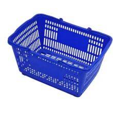 Colorful Plastic Material New Design Supermarket Shopping Basket thumbnail-3