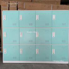 School Student Storage Cabinet | 24-Door Colorful Metal Locker With Individual Locks and Ventilation Holes | Model 1800*900*350mm thumbnail-4