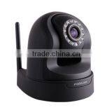 Foscam Black 1.3 Megapixel 3x Optical Zoom H.264 Original Pan &Tilt Wireless Foscam Hot IP Camera thumbnail-1