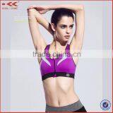 In Stock Items Front Zipper Women Gender Yoga Tanks Sport Bra Women thumbnail-5