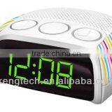 Middle Size Zebra Pattern Digital PLL Radio Alarm Clock AM FM Radio thumbnail-4