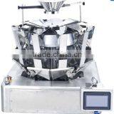 10 Head Small Hopper Sugar Multihead Weighing Scale Packing Machine