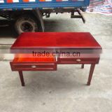 Red solid wood dressing table XYN272
