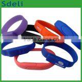 Custom Silicone Bracelet Usb Flash Drive Business Gifts for Men thumbnail-1