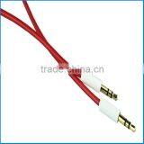 Gold Plated Colorful 3.5mm Aux Cable for Car,audio Video Cable thumbnail-3
