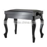 Musical Instruments Modern Black Adjustable Piano Bench Stool (C) Schumann thumbnail-1