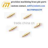Dongguan Custom Precision Brass Charger Spring Contact Pin