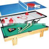 Popular 3 IN 1 Table Games Including Pool,table Tennis and Air Hockey