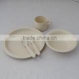 Eco-friendly Bamboo Fiber Kids Dinner Sets thumbnail-1