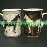 YF28011 12oz Ceramic Coffee Mug Shapes