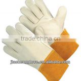 JS412CACBGD Natural Cow Grain Leather Safety Glove for sale