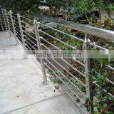 SUS304/316 Terrace or Deck Stainless Steel Cable Handrail thumbnail-1