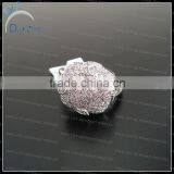 Factory Price Plated 18k White Gold Ladies cz Rings thumbnail-2