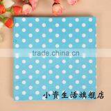 HOT!! Stock Simple Design Light Blue Tissue Paper Napkin for Restaurant and Daily Decoration