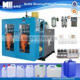 Automatic milk bottle making machine / extrusion blow molding machine