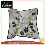 Name Brand 14MM Satin Silk Scarf With Hand Rolled Hem thumbnail-5