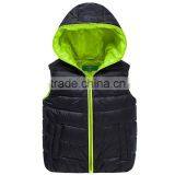 Custom Boys Hoody Sleeveless Padded Vest thumbnail-1