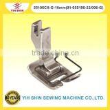 Industrial Sewing Machine Parts ZIG-ZAG Feet ZIG-ZAG Hinged Feet 55106CX-G-10mm(91-055106-23/006-G) Presser Feet thumbnail-1