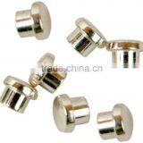 Metal galvanized flat head bimetal contact rivets