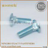 Zinc White Zinc Blue HDG Carriage Bolt thumbnail-4