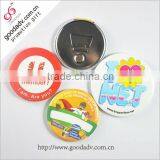 2015 Custom Novelty Round Shape Fridge Magnet Bottle Opener thumbnail-5