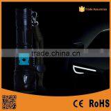 POPPAS 6611 Strong Light USB Charger Led Flashlight