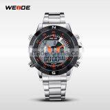 WH1104-3WEIDE 2014 Water Resistant Quartz Watch Japan Movement Trendy Big Watches Top 10 Wrist Watch Brands thumbnail-1