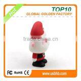 Christmas Santa Shape OEM PVC 2GB 8GB 16G Usb Flash Drive Pen Drive for Promotion thumbnail-3