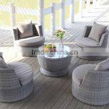 Synthetic Rattan Dining Set - Wicker Rattan Coffee Table Set Outdoor Furniture Design thumbnail-2