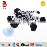 Quality Safe Baby Teether With Plush Animal Zebra Toy China Wholesaler thumbnail-2