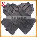 Men Thinsulate Leather Gloves Soft Fleece Lined Winter Warm Gloves thumbnail-3