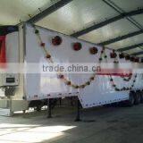 30ton Refrigerated Semi Trailer, Tri-axles Refrigerated Semi Trailer thumbnail-2