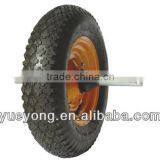 4.80/ 4.00-8 Rubber Pneumatic Wheelbarrow Tire With Rim
