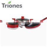 5PCS Non-stick Cast Aluminum Cookware Set