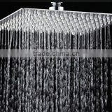 Oulantron Stainless Steel 16-inch Rainfall Shower Head Bathroom Square Top Sprayer