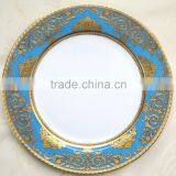 Porcelain Dinnerware With High Embossed Gold Quality thumbnail-2