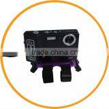 for Small DSLR Camera Flash Camera Bracket Holder Mount on Motor Bicycle Bike Purple From Dailyetech