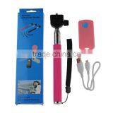 Monopod Bluetooth Wireless Shutter + Phone Holder Clamp for IPhone / Samsung Smartphone From Dailyetech