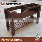 Newstar Solid Wood Bathroom Vanity Base Case