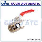 Cheap Special India 3 Way Brass Ball Valve thumbnail-1