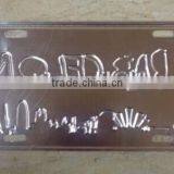 Customized Embossed License Plate, Metal Plate, Metal Sign thumbnail-4