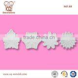 Pastry/Fondant Cake Decorating Flower Shaped Press Cutter 4pcs Each Set