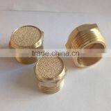 1/2" Inch Male Thread Pneumatic Air Brass Mufflers / Silencers thumbnail-2