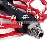 2 Pcs SETSAIL 013 Mountain Bike Bicycle Pedals Ultra-light Bearing Pedals Suitable for Fixed Gear 3 Colors Bicycle Accessories thumbnail-6