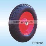 14"x3.50-8 Pneumatic Wheel for Hand Truck, Tool Cart-PR1501 thumbnail-1