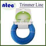 15m Blue Color Card Head Nylon Monofilament Trimmer Line/brush Cutter Nylon Trimmer Line