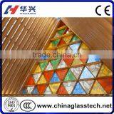Exterior Decorative Stained Glass Window Panels