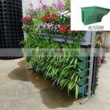AUS500 Balustrade Planter, Green Wall Plastic Flower Pots thumbnail-1