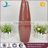 Contemporary Lustre Decoration Decal Ceramic Large Red Vase thumbnail-2
