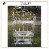 POWERLON Vintage Shabby Chic French Look 3 Tier Metal Shelf Ourdoor Garden Furniture thumbnail-1